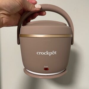 Mini Crockpot lunch warmer
